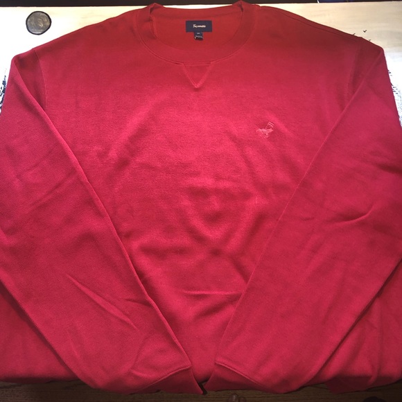 Faconnable Red XL Crew Neck Sweater - Picture 3 of 8